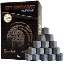 Mídia filtragem biológica nano rings ocean tech 1kg aquários