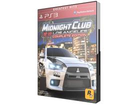 Midnight Club: Los Angeles - Complete Edition - para PS3 - Take 2