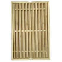 Migalheira Para Pão / Bolo Em Bambu 33X22Cm