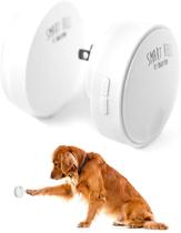 Mighty Paw Smart Bell 2.0, Dog Potty Communication Doorbell, Super-Light Press Button Doorbell (1 Ativador, Branco)