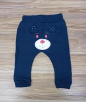 Mijão sem pé saruel com orelhinhas urso le&ma baby