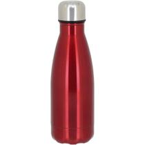 Mijia Garrafa Térmica 23X7X7Cm 350Ml Inox Vermelho Parede Dupla Mijia Garrafa Térmica 23X7X7Cm 350Ml Inox Vermelho Parede Dupla