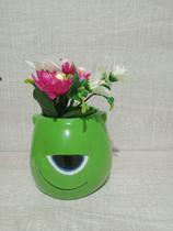 Mike vasinho porta suculentas, pincéis, canetas e flores