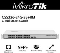 Mikrotik cloud smart switch css326-24g-2s+rm