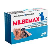 Milbemax Cães Ate 5Kg Com 2 Comprimidos - ELANCO