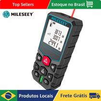 MILESEEY X5 X6 trenas a laser ,medidor de distancia láser ,trena100 metro a laser, trena40metro a laser ,navio do armazém do Brasil, entrega rápida,tr