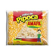 Milho de Pipoca Amafil 500g