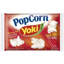 Milho de Pipoca Micro-ondas Natural com Sal 100g - 36 unidades - Yoki Milho de Pipoca Micro-ondas Natural com Sal 100g - 36 unidades - Yoki