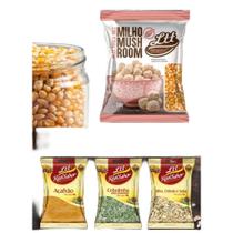 Milho de pipoca Mushroom 2kg Ganhe Gratis 3 Temperos