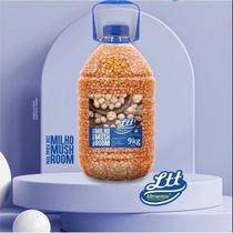 Milho De Pipoca Mushroom Galão 9kg Para Receitas Gourmet Pipocas Doces e Salgadas Milho De Pipoca Mushroom Galão 9kg Para Receitas Gourmet Pipocas Doces e Salgadas