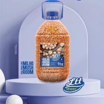 Milho De Pipoca Mushroom Galão 9kg Para Receitas Gourmet Pipocas Doces e Salgadas Milho De Pipoca Mushroom Galão 9kg Para Receitas Gourmet Pipocas Doces e Salgadas