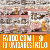 Milho de pipoca Mushroom LTT ALIMENTOS 9kg EM FARDO