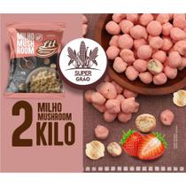 Milho De Pipoca Mushroom Receitas Gourmet Pipocas Doces Super Grão Ltt Alimentos 2 Kilo