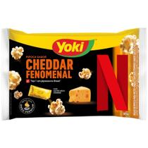 Milho de Pipoca para Micro-Ondas Sabor Cheddar Fenomenal Yoki 95g