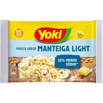 Milho de Pipoca para Micro-Ondas Sabor Manteiga Light Yoki 90g