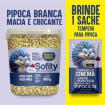 Milho De Pipoca Sofity Macio E Crocante Linha Especial Para Crianças 900g Pote Azul Milho De Pipoca Sofity Macio E Crocante Linha Especial Para Crianças 900g Pote Azul