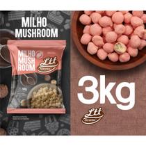 Milho Mushroom 3kilo Pipoca Gourmet - LTT OFICIAL