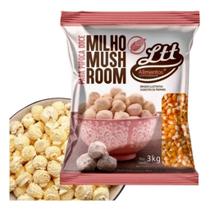 Milho Mushroom Pipoca Especial Gourmet Ltt Alimentos 3kg