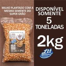 Milho para pipoca doce mushroom 2kg