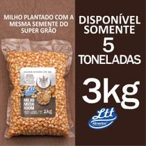MILHO PARA PIPOCA DOCE MUSHROOM 3kg MILHO PARA PIPOCA DOCE MUSHROOM 3kg