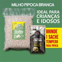 milho para pipoca sofity macia e crocante tradicional 1KILO milho para pipoca sofity macia e crocante tradicional 1KILO