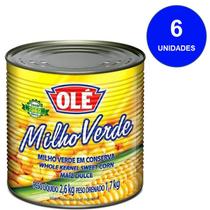 Milho Verde Ole Lata 1,7kg 6un