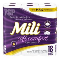 Mili Soft Confort Extrema Maciez papel higienico folha