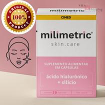 Milimetric Skin Care Capsulas - Acido Hialurônico E Silicio - CIMED