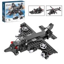 Militar Fighter Jet Building Sets 3in1 Criador Helicóptero Building Kit City Plane Exército Navios de Guerra Aviões de Guerra Construção Brinquedos 177 PCS Construção Playset STEM Brinquedos Presente para Meninos Meninas Crianças com idade entre 6