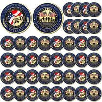 Military Challenge Coins Landical Bulk, 40 peças de presente para veteranos