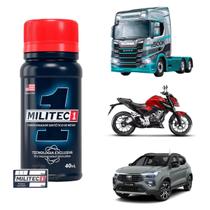 Militec1 Original Vida Longa Ao Motor E Proteção 40 ML / Motos Carros e Caminhões Lubrificante pro motor