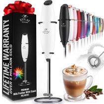 Milk Frother Zulay Kitchen Milk Boss Exec branco e preto