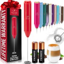 Milk Frother Zulay Kitchen portátil com baterias Duracell