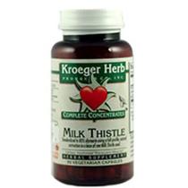 Milk Thistle 80% Caps 90 da Kroeger Herb (pacote com 6)