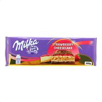 Milka strawberry cheesecake 300g