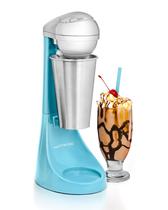 Milkshake Maker Nostalgia elétrico de duas velocidades com copo de 473 ml