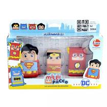Millie Pacco Dc Super Friends Mulher Maravilha Superman Flash 3064 Lider Brinquedos