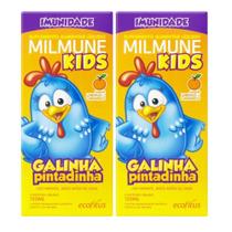 Milmune Kids Sabor Laranja Com Caramelo Com 2Cx De 120ml Cd