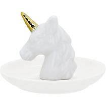 MIMO ADORNO 8x11x11cm CERÂMICA BRANCO UNICÓRNIO