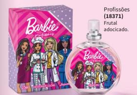 Mimos Jequiti - Deo Colônia Barbie Profissões 25ml
