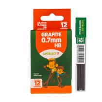 Mina de Grafite 0.5mm Hb caixa c/ 12 unidades Leo e Leo