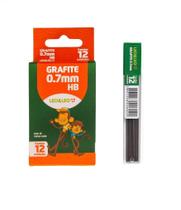 Mina de Grafite 0.7mm Hb Leo Leo 2 caixas c/ 12 un Tubos
