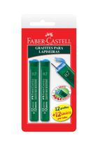 Mina Faber-Castell 2B 0.7mm com 2 Unidades