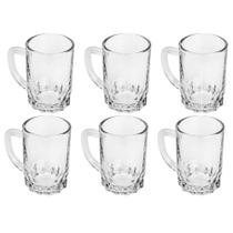 Mine Caneca de Vidro 6 Peças 80ml Mine Caneca de Vidro 6 Peças 80ml