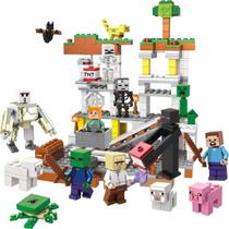 Minecraft 496 Peças Brinquedo Bloco de Montar 82001 - Orotoy