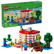 Minecraft A Casa De Dinamite Na Selva 287 Peças 21275 - LEGO Minecraft A Casa De Dinamite Na Selva 287 Peças 21275 - LEGO