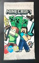 Minecraft cards para colorir pacote com 4 unidades - coloring card