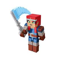 Minecraft Dungeons 3.25-in Collectible Battle Figure and Accessories, Baseado em Videogame, Imaginative Story Play Gift for Boys and Girls Age 6 and Older
