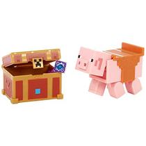 Minecraft Dungeons 3.25-in Collectible Battle Figure and Accessories, Baseado em Videogame, Imaginative Story Play Gift for Boys and Girls Age 6 and Older - Mattel