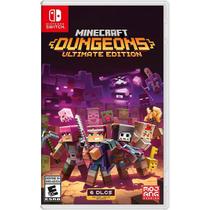 Minecraft Dungeons Ultimate Edition - SWITCH EUA